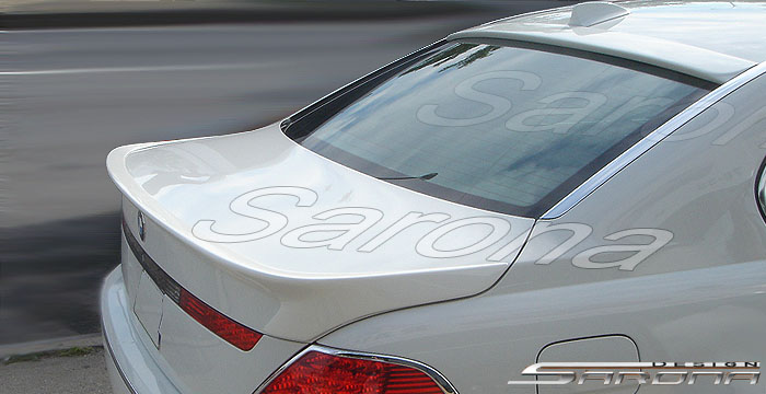 Custom BMW 7 Series Roof Wing  Sedan (2002 - 2008) - $249.00 (Manufacturer Sarona, Part #BM-009-RW)